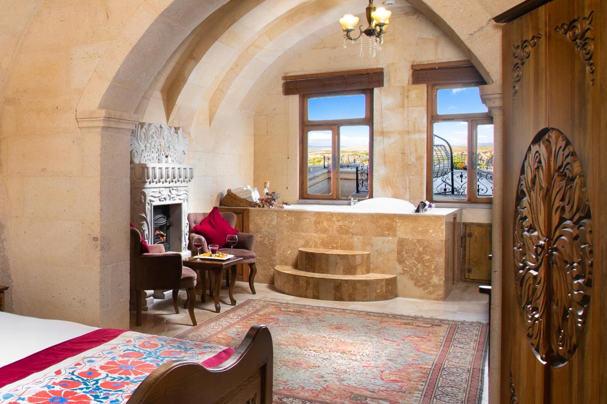 Simera In Cappadocia - Special Class - Best View Rooftop Uchisar Exterior photo